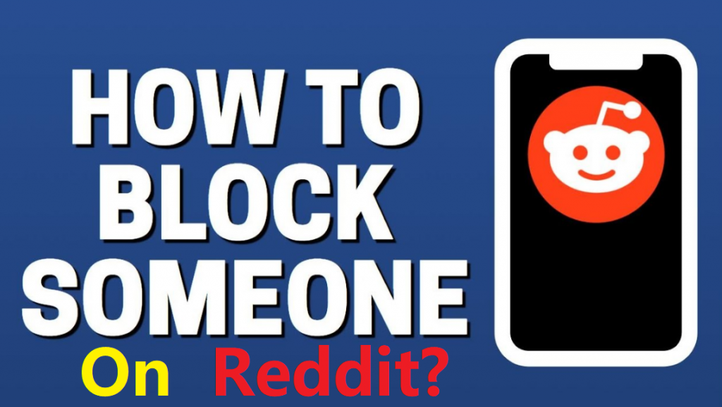 How to block someone on Reddit