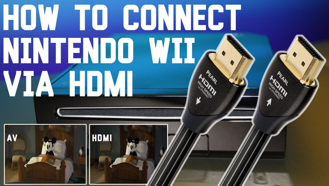 how to hook up wii to smart tv